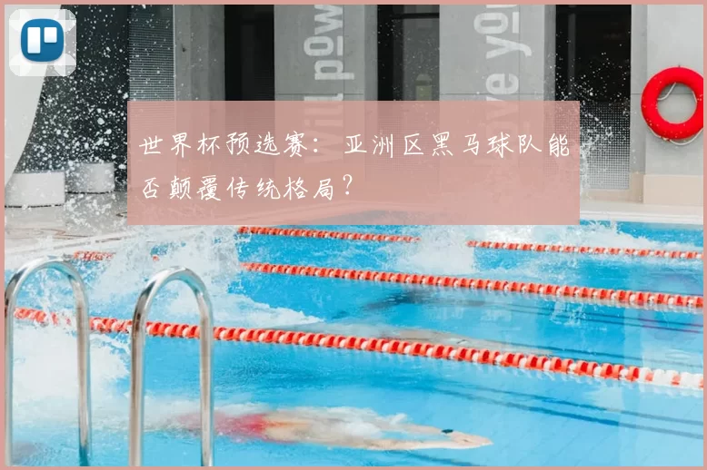 世界杯预选赛:亚洲区黑马球队能否颠覆传统格局?